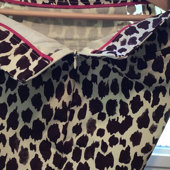 J. Crew Slim Bermuda Shorts in Giraffe Print Stretch Chino NWT - Picture 7 of 7